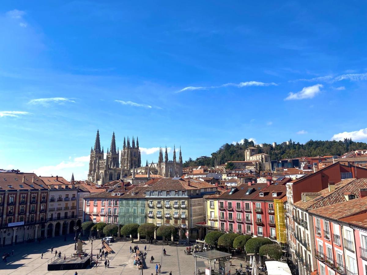 Ferienwohnung Apartamento Turistico Plaza Mayor Burgo Exterior foto